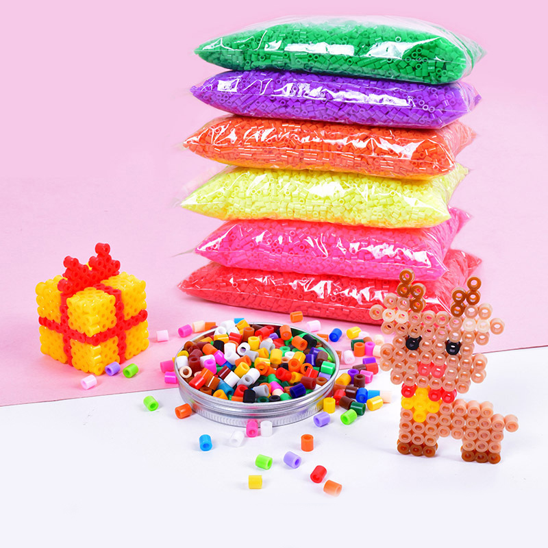 AliExpress 2000 Pcs/Bag 2.6mm Hama Beads Puzzle Perlen Iron Beads Diy Perler Fuse Bead Intelligence Educational Toys, view 6