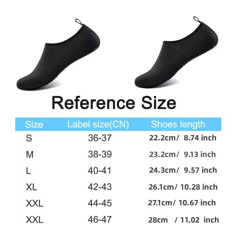 AliExpress 2024 New Beach Water Shoes Unisex Beach Quick-Drying Breathable Swimming Slippers Summer Anti-slip Casual Sports Water Sneakers, view 2
