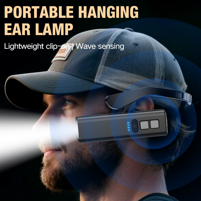 AliExpress Rechargeable Ear Clip LED Headlamp