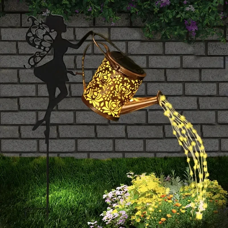 AliExpress Solar Watering Can Garden Fairy Lights, view 4