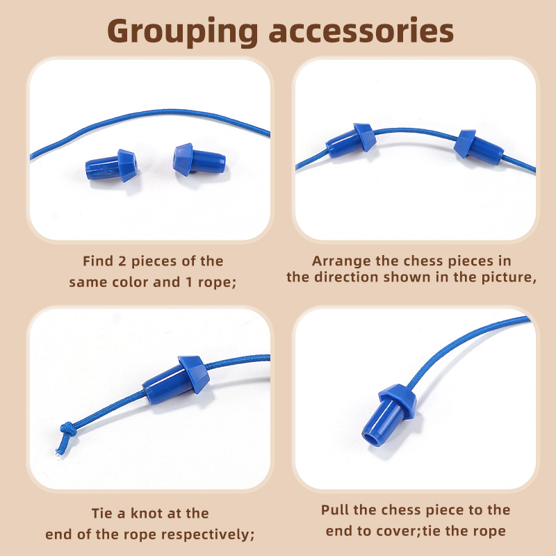 AliExpress 2025 New Rope Breaking Battle Challenge Puzzle Toy Knot Toy Children's Rope Decoding Game Logic Training, view 5