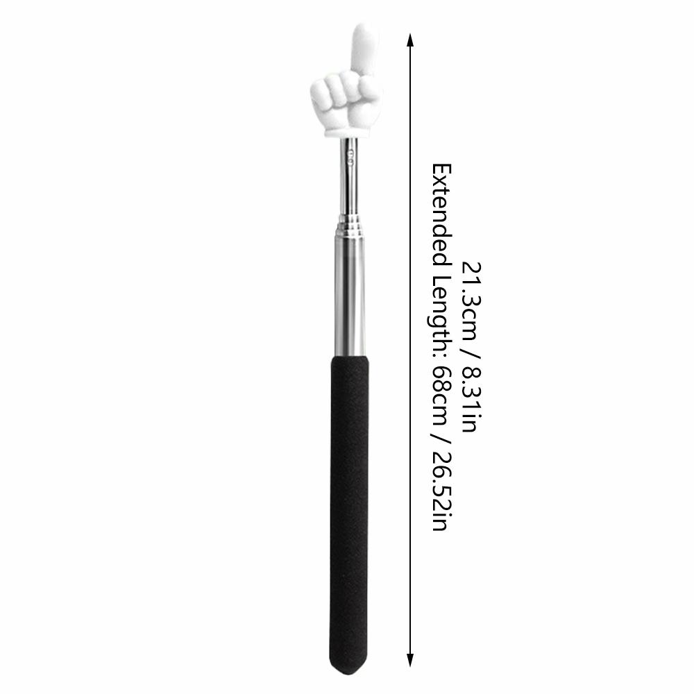 AliExpress 2025 New Stainless Steel Pointer Finger Teacher Finger Pointer Reading Stick Whiteboard Teaching Pointer Sticks Handheld, view 6