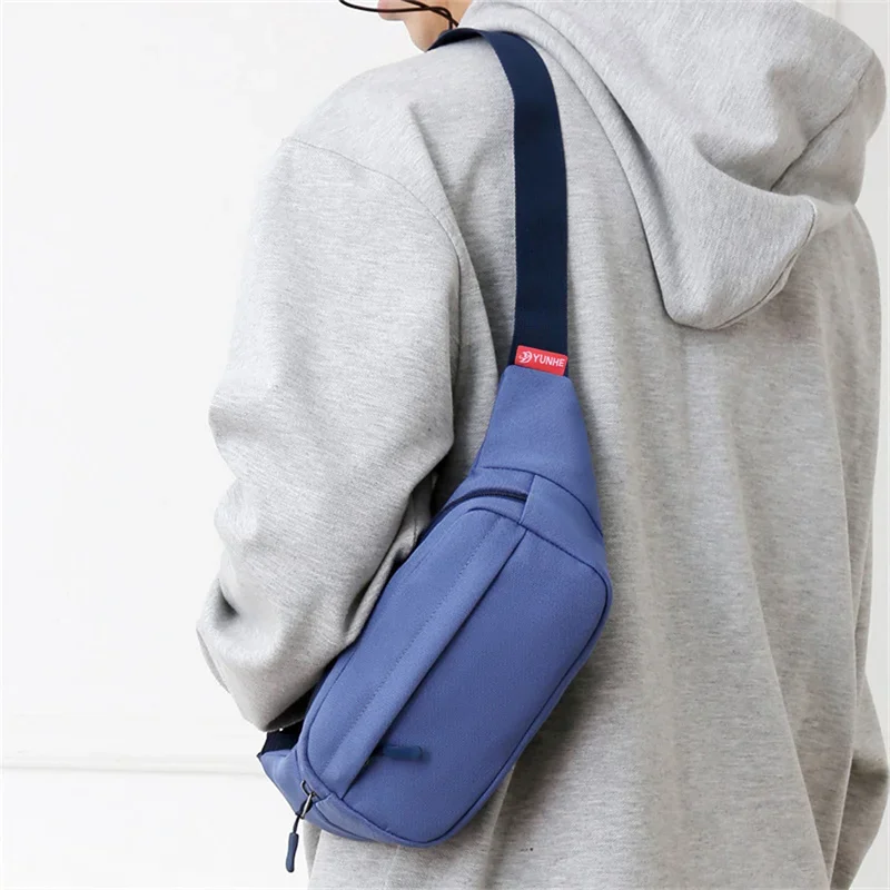 AliExpress 2025 Unisex Sports Fanny Pack - Fashion Canvas Waist/Shoulder Bag for Men & Women, Phone Purse with Casual Crossbody Design​, view 2