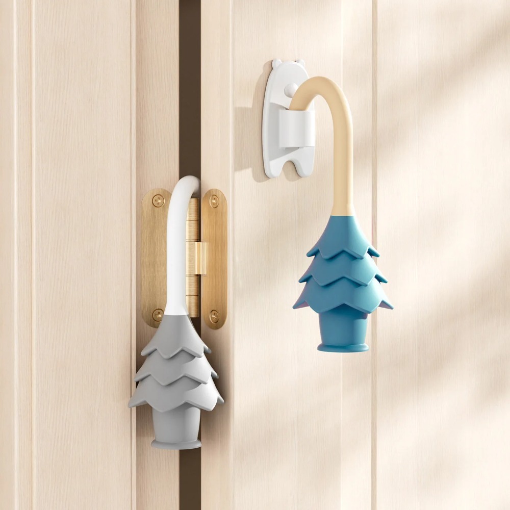 AliExpress 2026 Child Safety Anti-Pinch Hand Door Lock Clamp Hanging Door Stopper Card Type - Prevents Closing for Extra Security, view 5