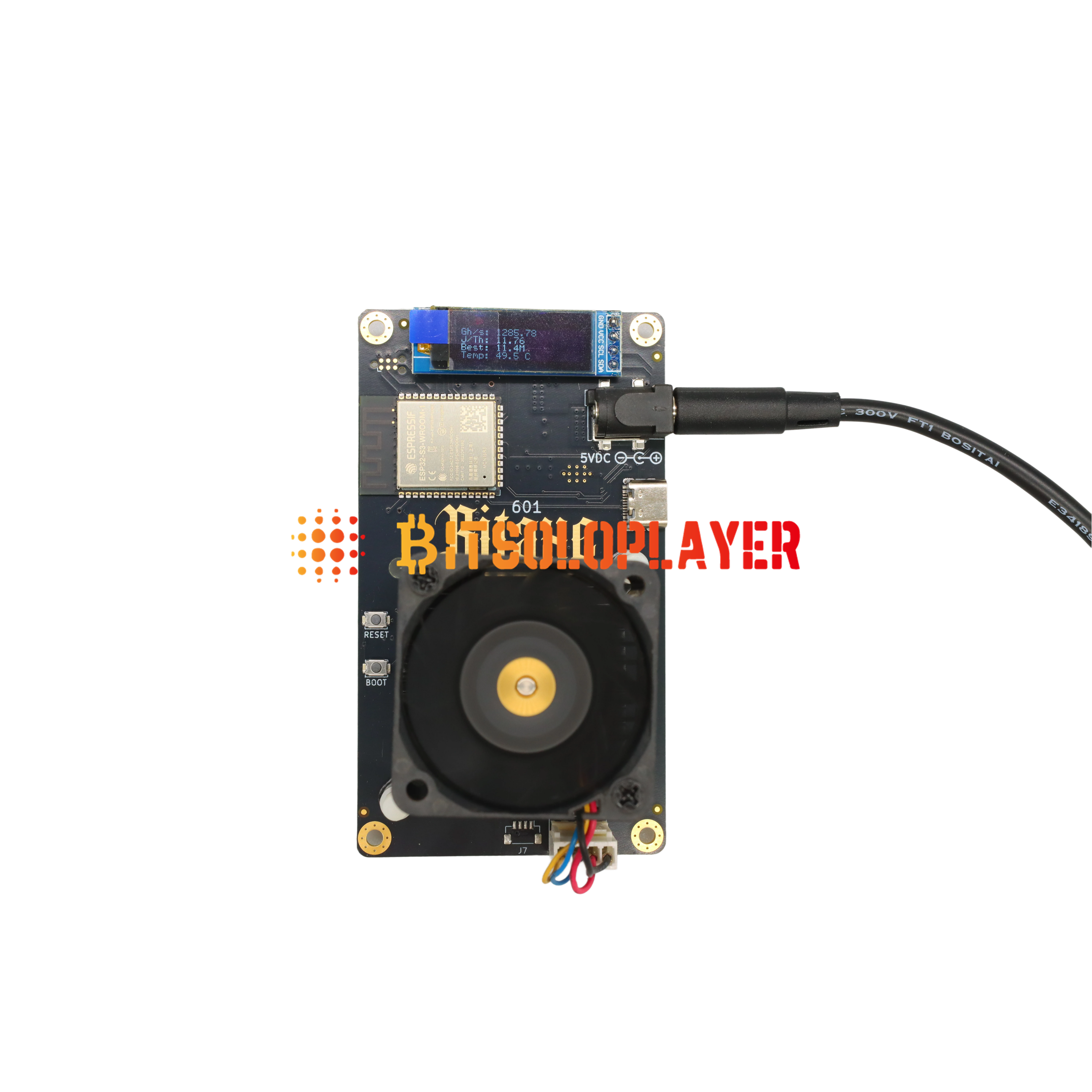AliExpress 2026 Latest Bitaxe Gamma 601 1.2th/s 20W Open Source Bitcoin Miner With Power Supply, view 5