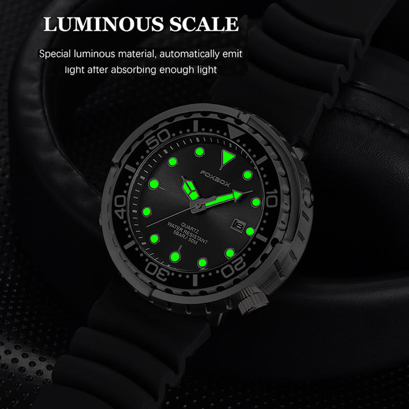 AliExpress LIGE Men's Luminous Quartz Sports Watch, view 5