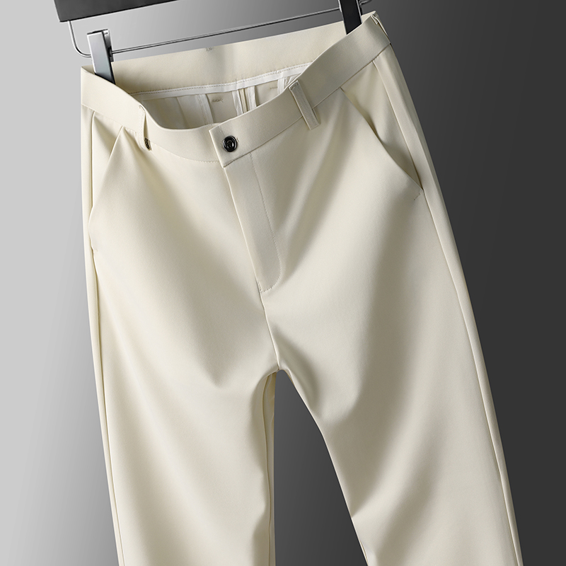 AliExpress Men's Stretch No-Iron Casual Trousers, view 2