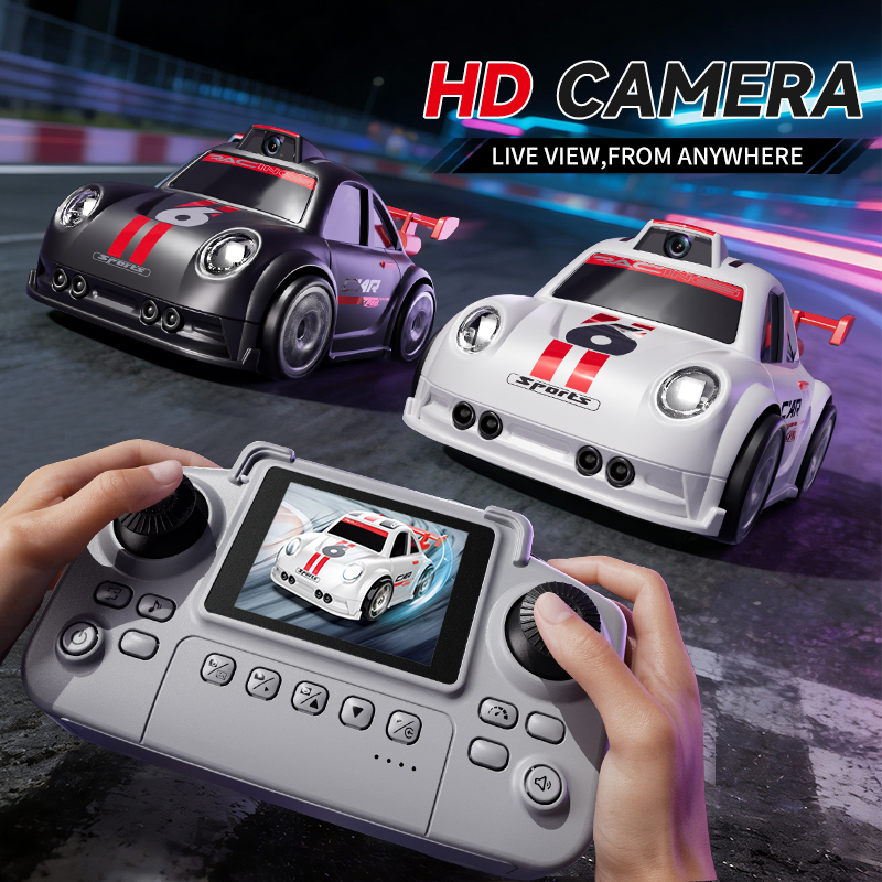 AliExpress 2026 New C6 RC Drift Car with Dual Mode Lights Sound Camera Screen Control Car Smart Induction Following Children's Toys Gift
