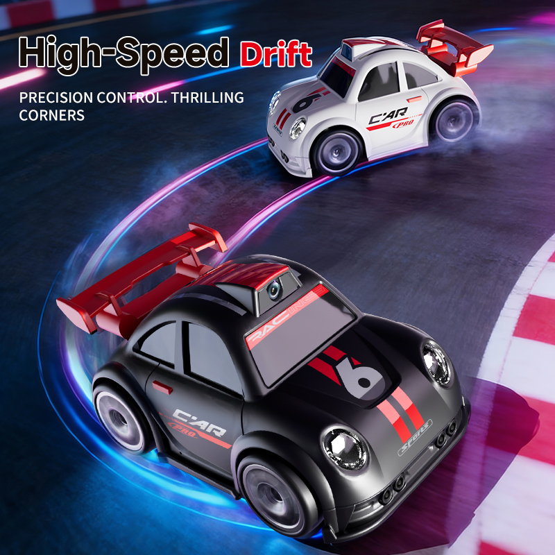 AliExpress 2026 New C6 RC Drift Car with Dual Mode Lights Sound Camera Screen Control Car Smart Induction Following Children's Toys Gift, view 3