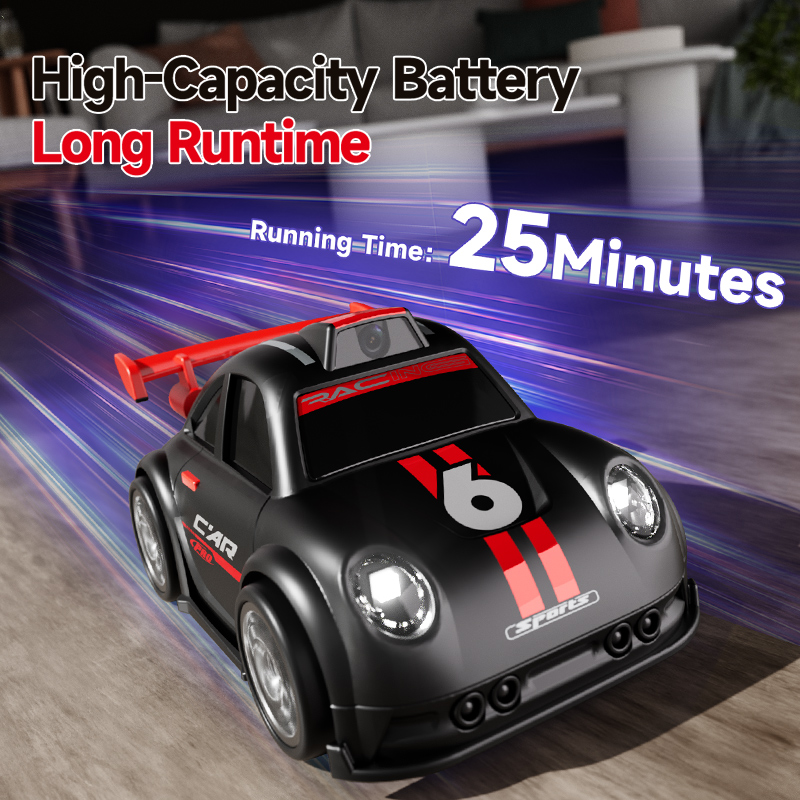 AliExpress 2026 New C6 RC Drift Car with Dual Mode Lights Sound Camera Screen Control Car Smart Induction Following Children's Toys Gift, view 6