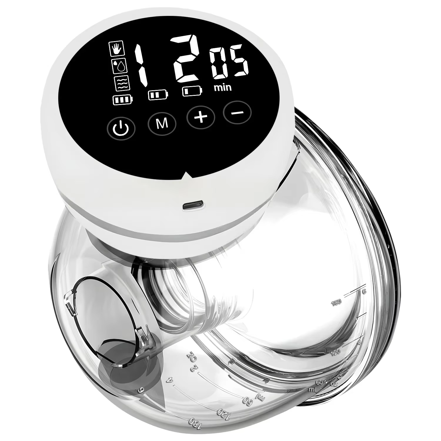 AliExpress 2026 New Hot 19/24mm Electric Breast Pump Portable Hands-Free Wear-Resistant Breast Pump Quiet And Comfortable Breast Pump, view 4