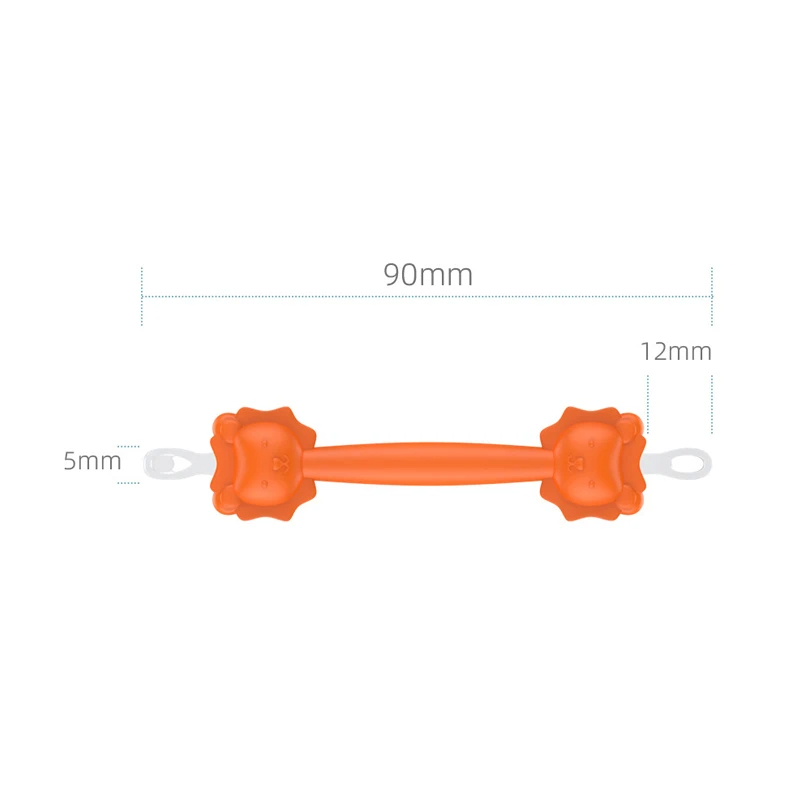 AliExpress 2026 New models Baby Cleaner Spoon Double-headed Soft Wax Curette Picker Nose Cleaner Silicone Ear Wax Pickers Clean Tweezers, view 5