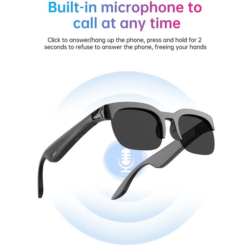 AliExpress 2026 New Smart Glasses AI Translation Bluetooth Conversation Recording Listening To Music Smart Sunglasses for Men Women, view 6