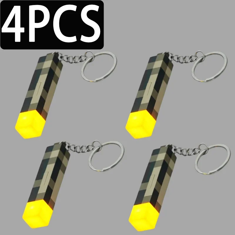 AliExpress /2026 New World Torch Light Torch Can Shine Keychain Mini Model Pendant Toy Most Popular Festival Mode