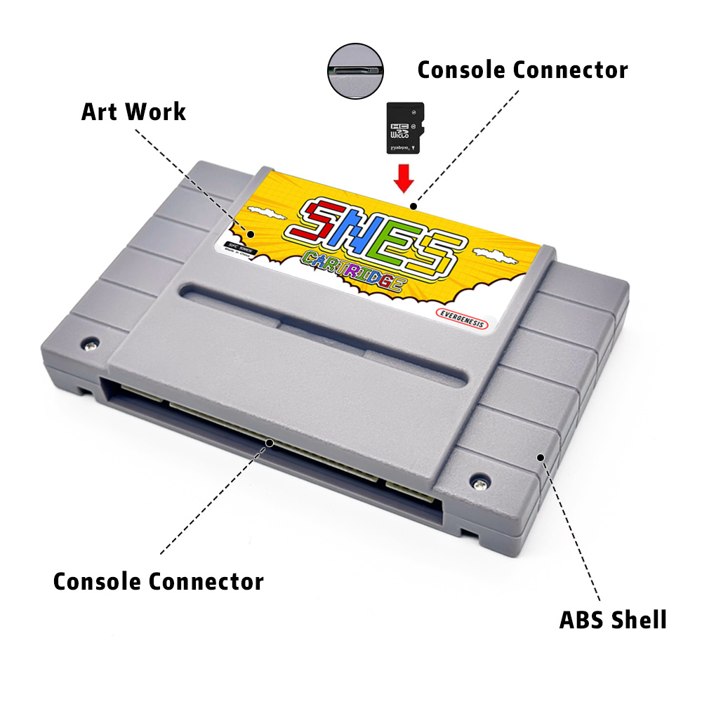 AliExpress 2026 V12 3000 in 1 SNES Game Card With 8GB TF Card SFC Game Cartridge For SFC Super Famicom US Game Console Game Accessories, view 4