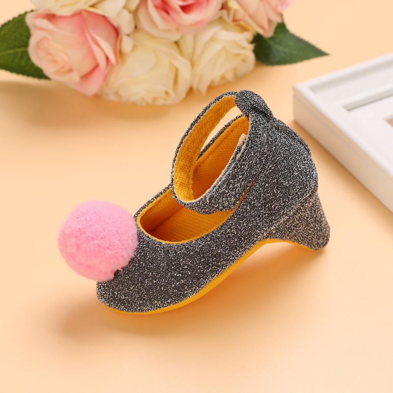 AliExpress 2026 VALEN SINA 0-12M Infant Newborn Baby Girl High Heels Shoes Princess Bow First Birthday Party Shoes Photo Props Shoes, view 4