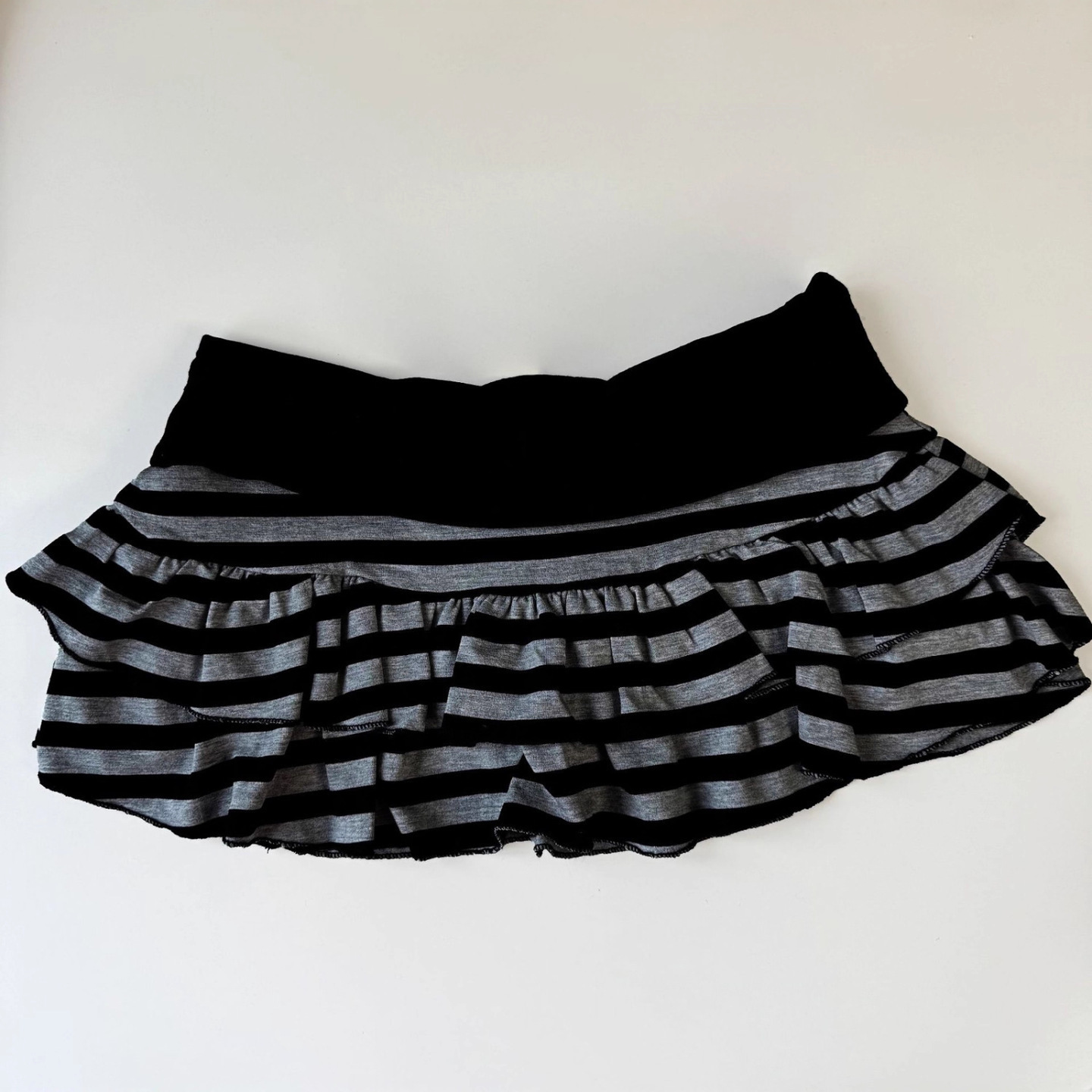 AliExpress 2026 Y2K Sexy Striped Color Block Mini Skirt For Women Korean Japanese Street Style Niche Versatile A Line Fashion Skirt, view 2