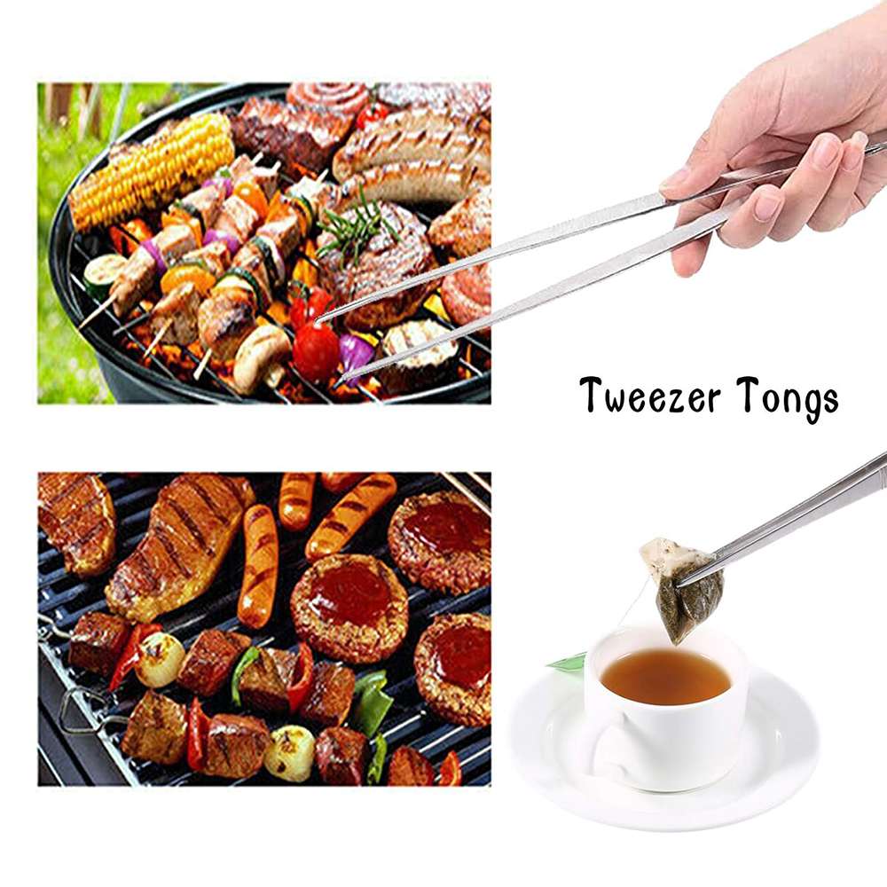 AliExpress Stainless Steel Toothed Tweezers Tongs, view 3