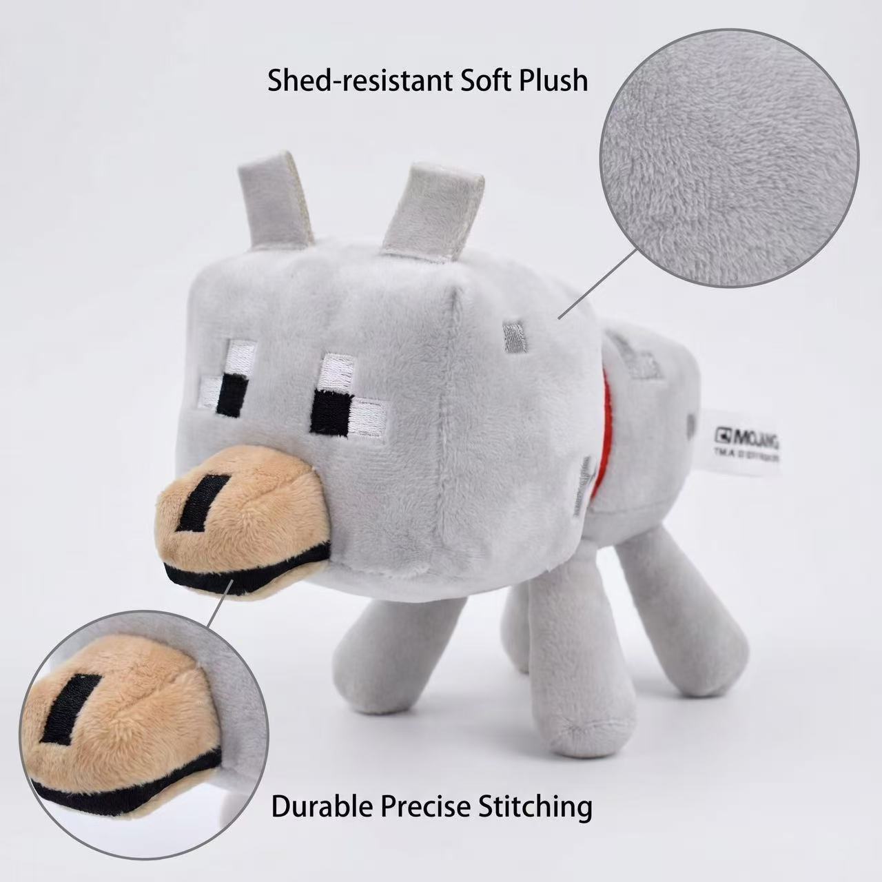 AliExpress 20cm Game Wolf Plush Stuffed Toys Wolf Plush Soft Animals Toy Doll Brinquedos for Kids Children Gifts, view 4