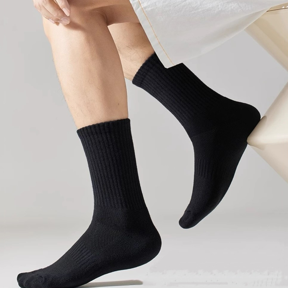 AliExpress Pure Cotton Men's High Socks (20-Pair), view 2