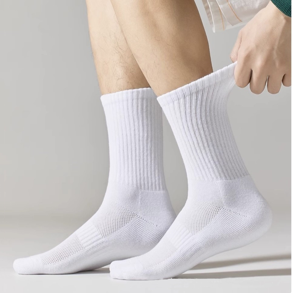 AliExpress Pure Cotton Men's High Socks (20-Pair), view 3