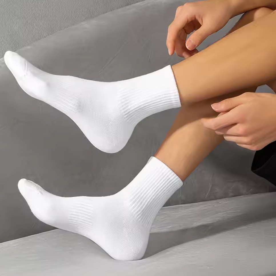AliExpress Pure Cotton Men's High Socks (20-Pair), view 4