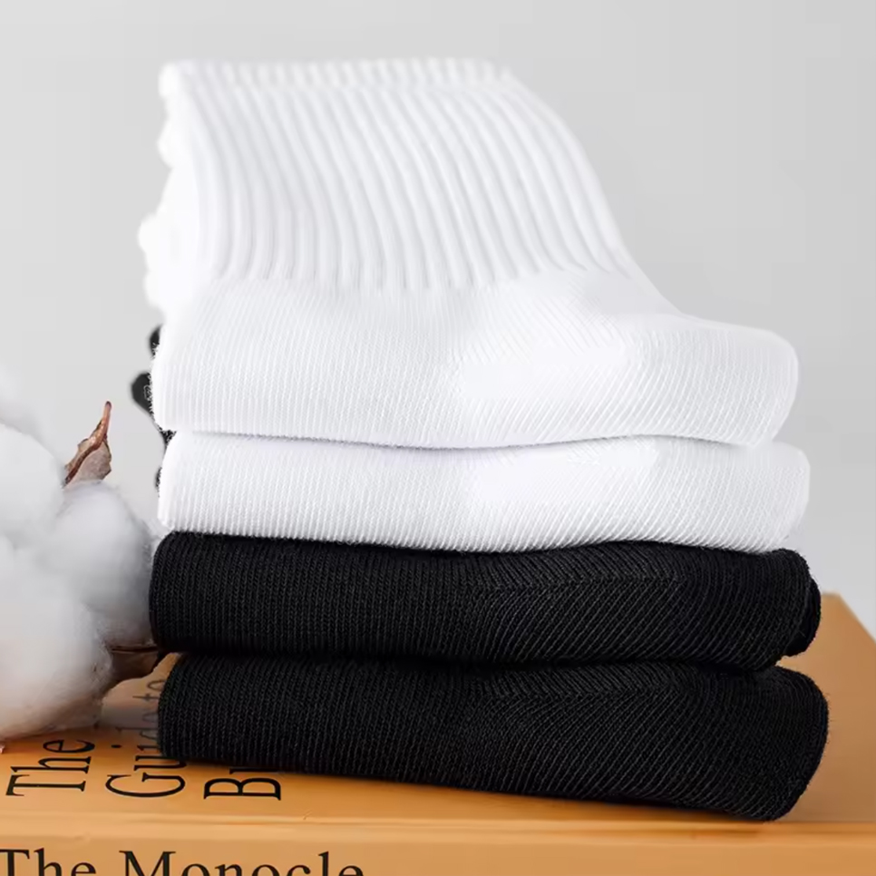 AliExpress Pure Cotton Men's High Socks (20-Pair), view 6