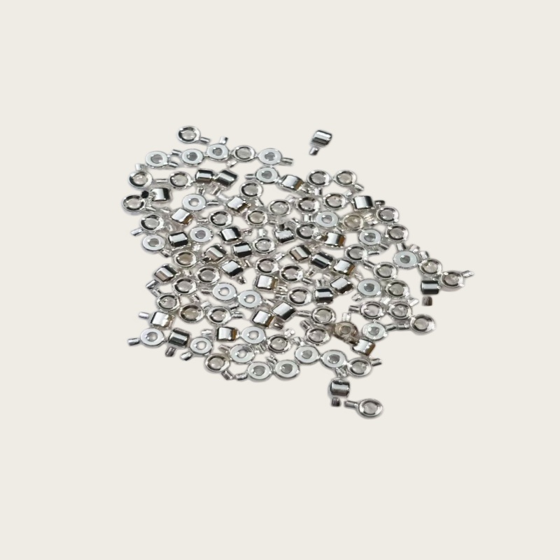 AliExpress Copper Clasp Buckles with Bead Caps (20-Pack), view 4