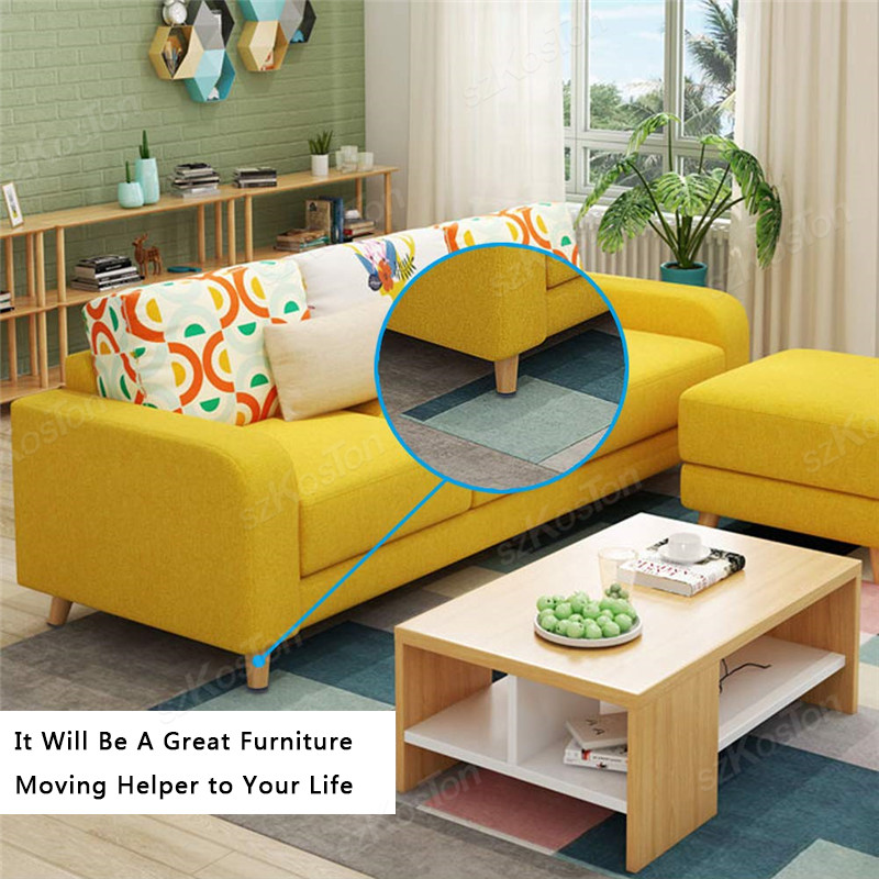 AliExpress 20PCS Furniture Slider Pads Table Chair Leg Sliding Block Anti Scratch Easy Move Heavy Furniture Leg Mat Thickened Moving Pads, view 2