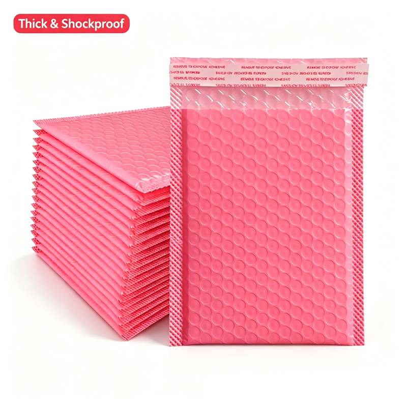 AliExpress Pink Bubble Mailers, Self-Seal (20-Pack)
