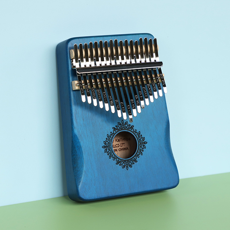 AliExpress 21 Key Mahogany Kalimba 17 Key Thumb Piano Portable Finger Piano for Beginner Mbira Gifts for Adults/Kids, view 3