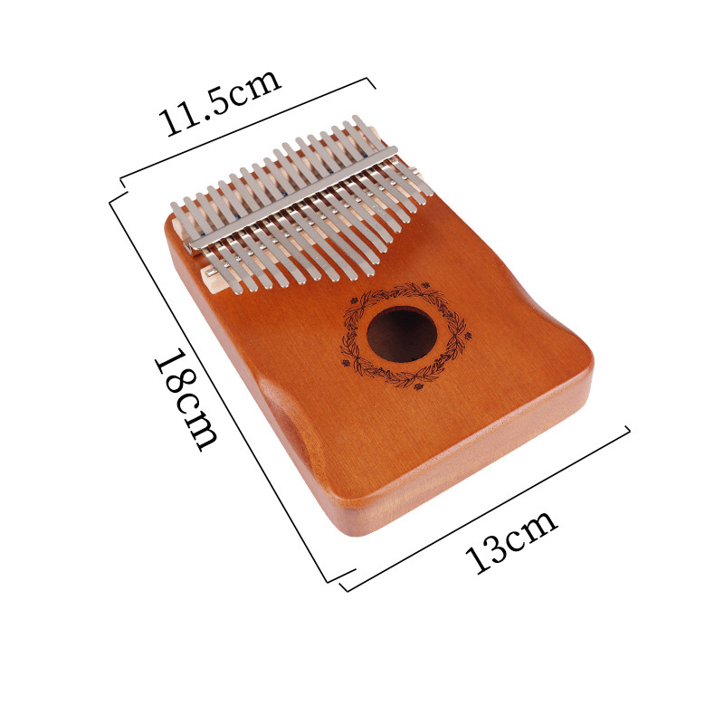 AliExpress 21 Key Mahogany Kalimba 17 Key Thumb Piano Portable Finger Piano for Beginner Mbira Gifts for Adults/Kids, view 6