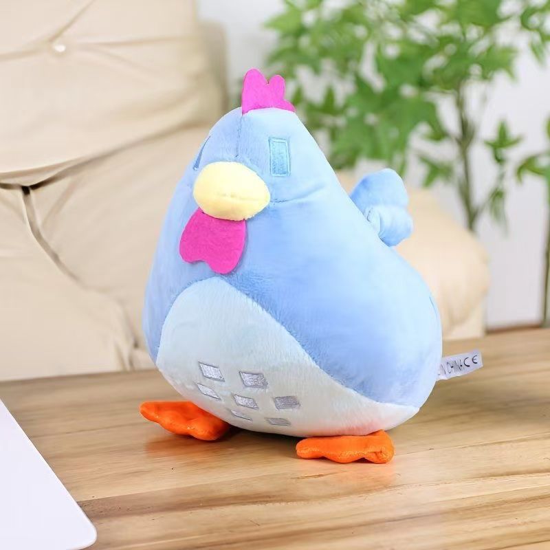 AliExpress 22cm Adorable Stardew Valley Chicken Plush Toys Soft Stuffed Animal Pillow Kids Toys Christmas Gifts Home Decoration, view 6
