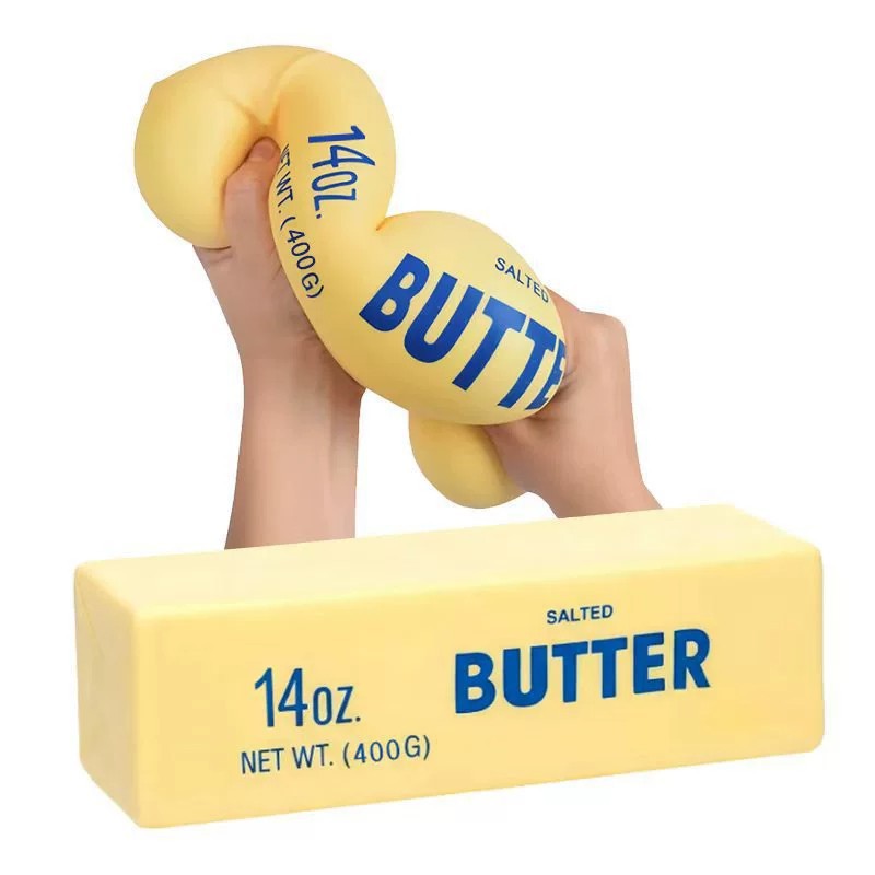 AliExpress 23cm Large Butter Stick Soft Toy with Slow Rebound for Decompression Squeezing Toy for Pressure Release Hand Relaxation Gift Toy