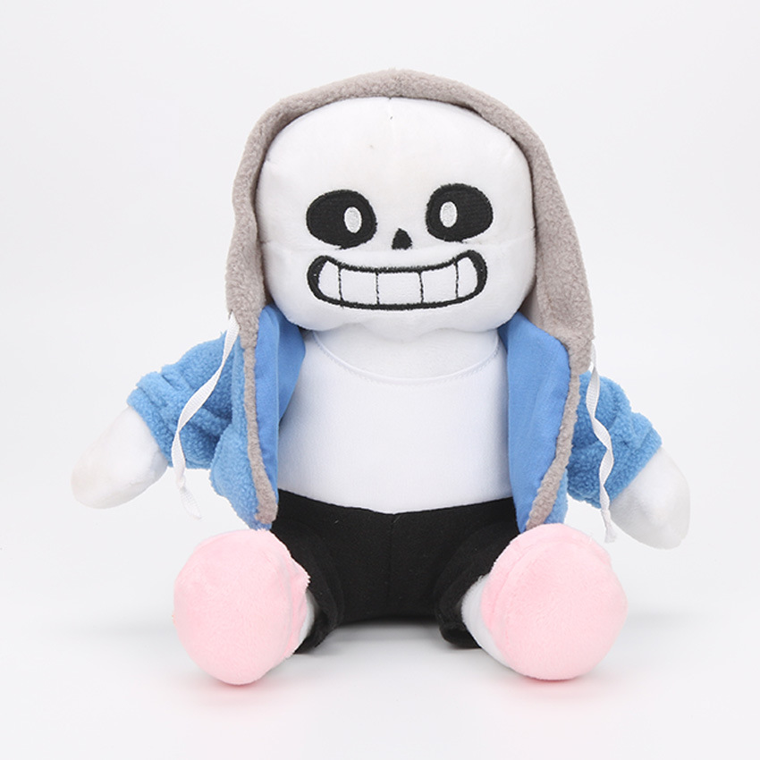 AliExpress 23cm Sans Undertale Plush Toy Game Undertale Sans Plush Toys Soft Stuffed Peluche Doll Toys for Children Birthday Christmas Gift, view 2
