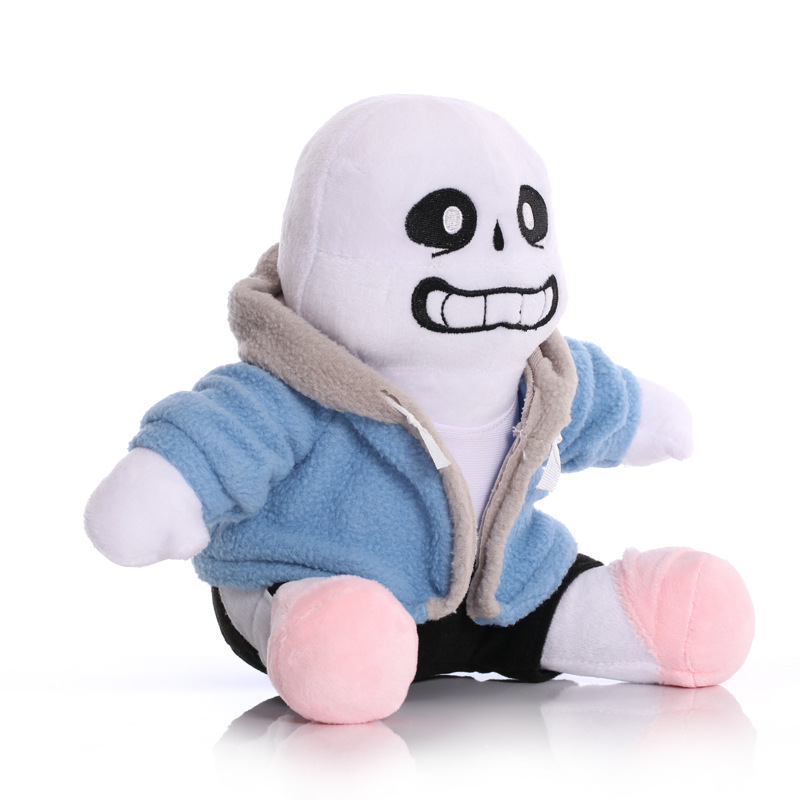 AliExpress 23cm Sans Undertale Plush Toy Game Undertale Sans Plush Toys Soft Stuffed Peluche Doll Toys for Children Birthday Christmas Gift, view 5