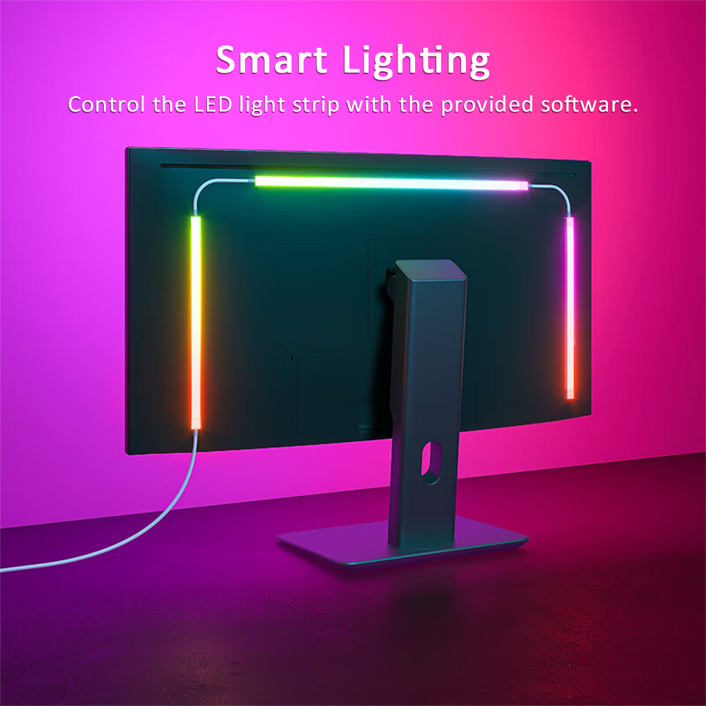 AliExpress 24 to 34 Inch USB PC Monitor LED Backlight Strip, view 3