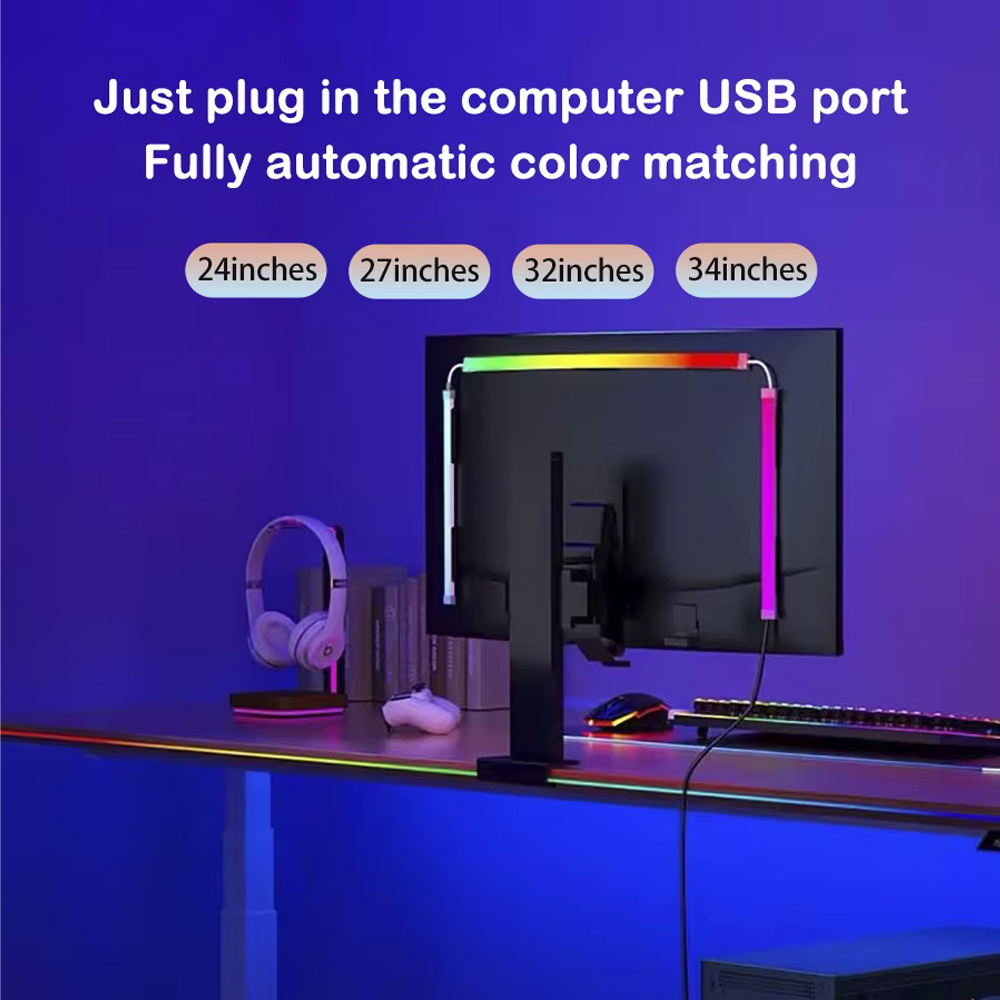 AliExpress 24 to 34 Inch USB PC Monitor LED Backlight Strip, view 4