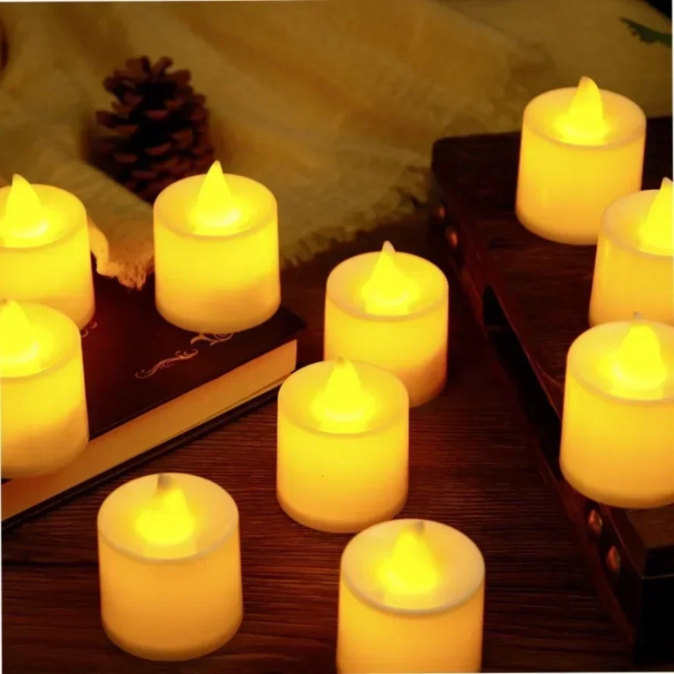 AliExpress Flameless LED Tealight Candles (24-Pack, 50-Pack), view 3