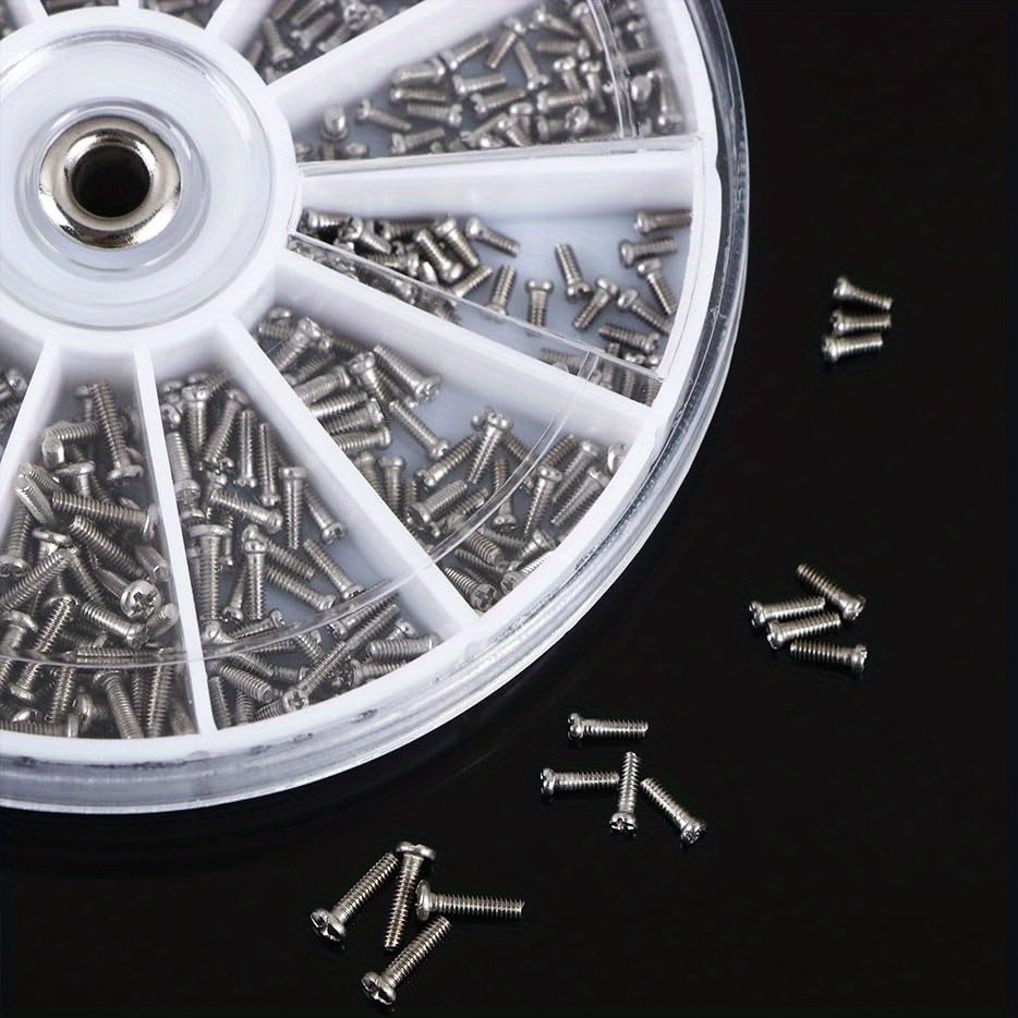 AliExpress 240-Piece Eyeglass Repair Screws and Nuts Kit, view 3