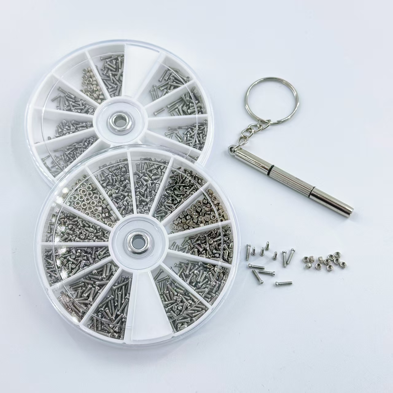AliExpress 240-Piece Eyeglass Repair Screws and Nuts Kit, view 5