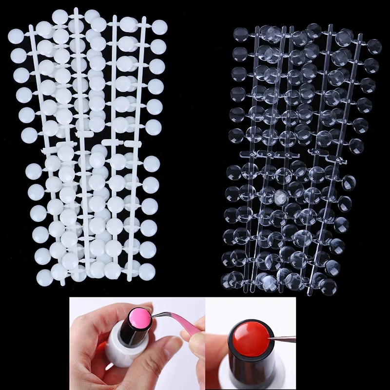 AliExpress Round False Nail Color Display Tips (240-Piece)