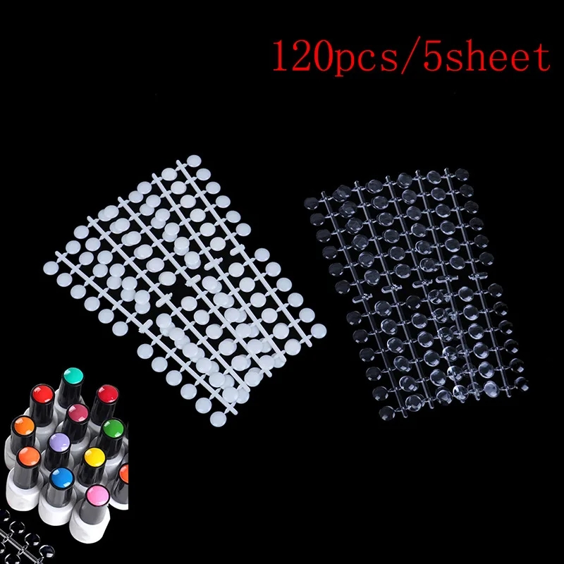 AliExpress Round False Nail Color Display Tips (240-Piece), view 3