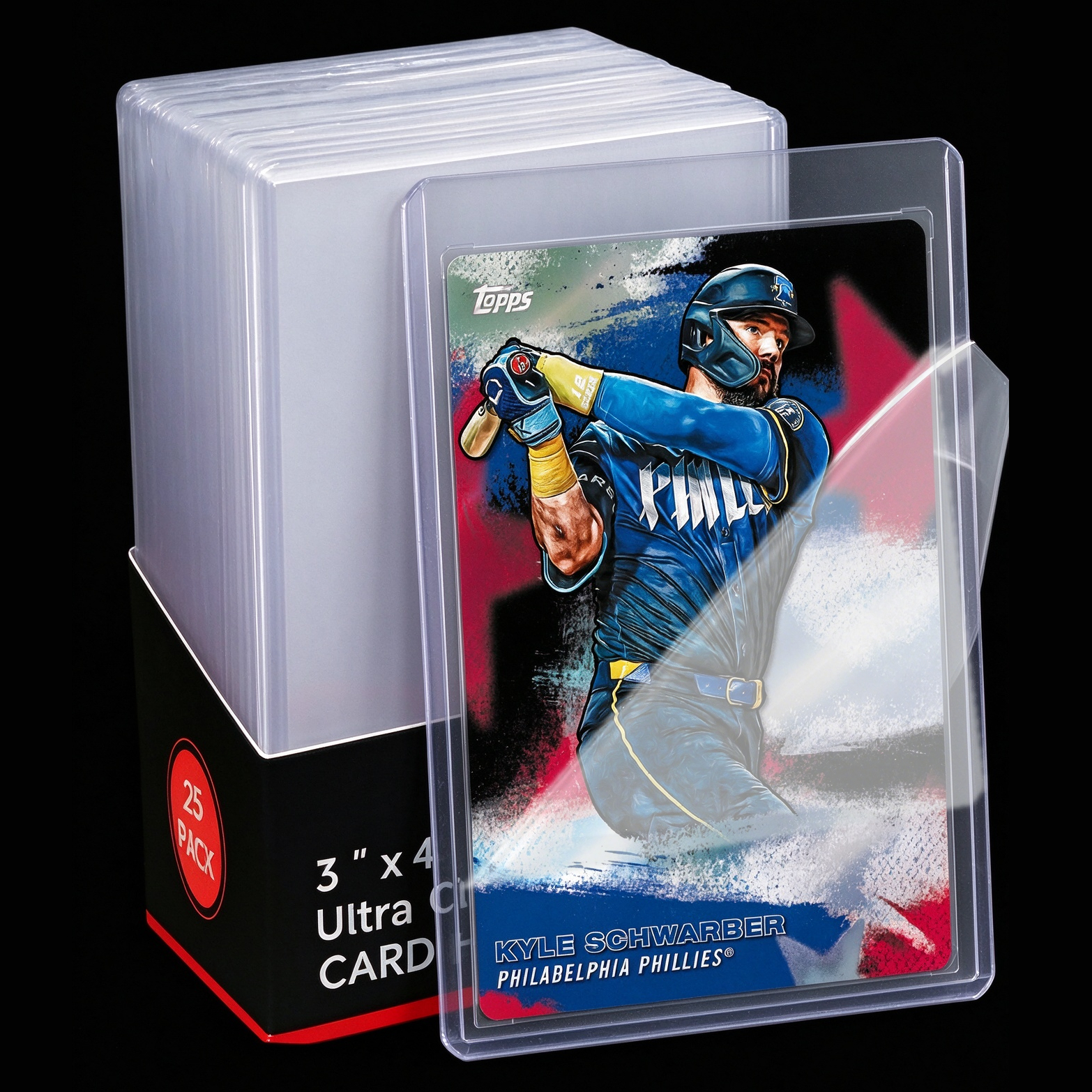 AliExpress 25-100pcs 3" x 4" Hard Card Sleeve Clear Anti Scratch Protector For TCG Game Trading Card Baseball Sports Card Protect Toploader