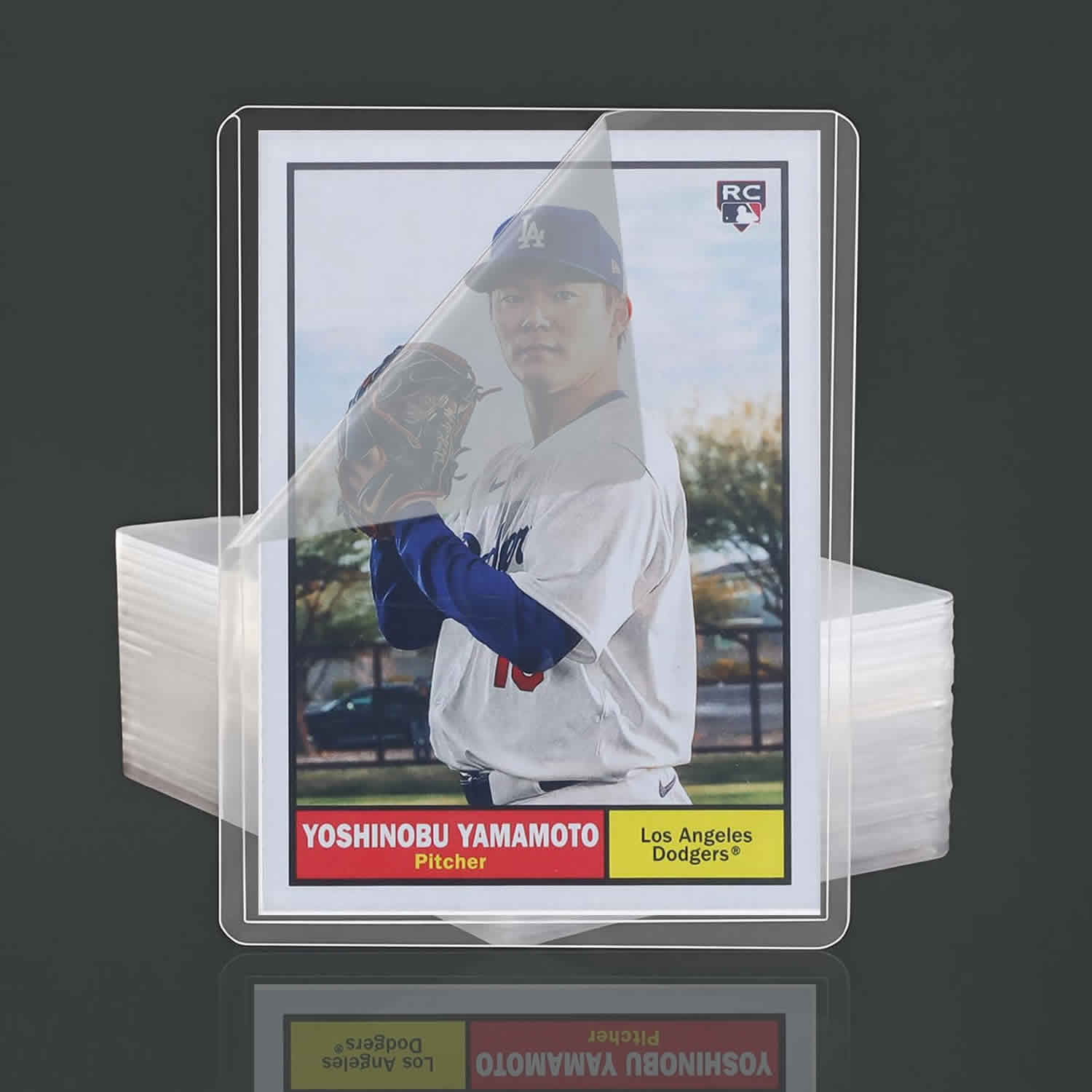 AliExpress 25-100pcs 3" x 4" Hard Card Sleeve Clear Anti Scratch Protector For TCG Game Trading Card Baseball Sports Card Protect Toploader, view 2