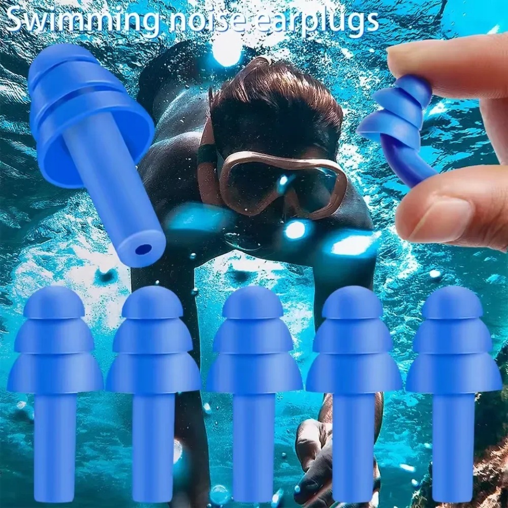 AliExpress Reusable Silicone Sleeping Earplugs with Case, view 5