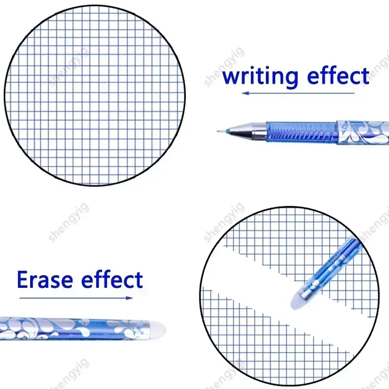 AliExpress 25 Pcs/set Kawaii Erasable pens Gel Pen sketch Writing Stationery for Notebook school supplies pen cute kids pens pencil, view 4