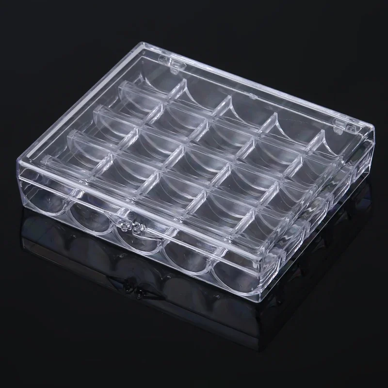 AliExpress 25-Spool Plastic Sewing Bobbin Storage Case, view 5