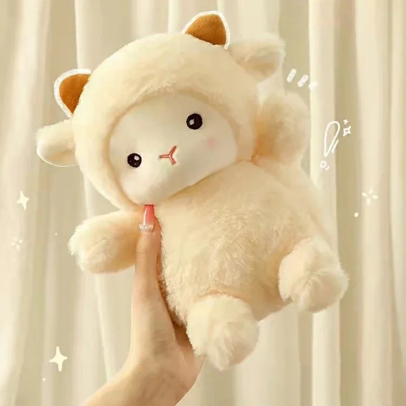 AliExpress 25cm Kawaii Sheep Rabbit Alpaca Plush Doll, Soft Stuffed Animal Throw Pillow for Birthday Wedding Party Gifts