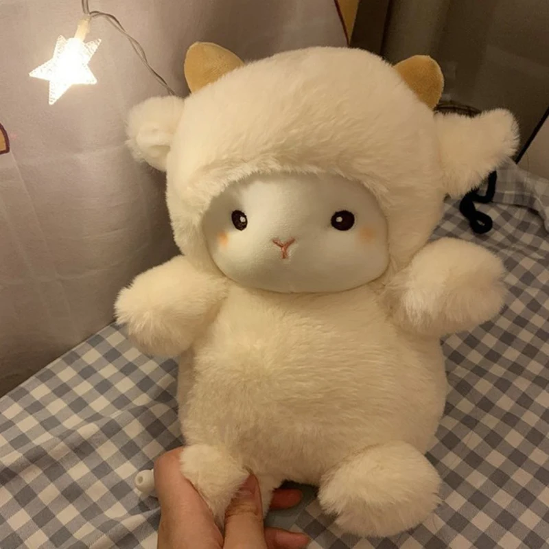 AliExpress 25cm Super Cute Sheep Plush Dolls Kawaii Rabbit  Alpaca Toys Stuffed Soft Animal Pillow Birthday Wedding Party Throw Toys, view 2